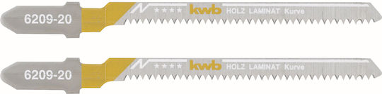 KWB Jig Saw Blade for Wood 830mm 2pcs 620920