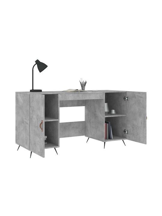 Schreibtisch Holz Gray 140x50x75cm