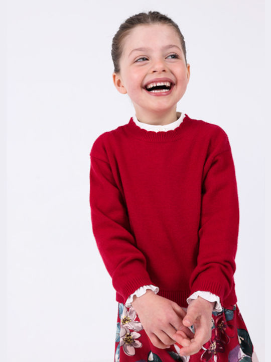 Mayoral Kids Sweater Long Sleeve Red