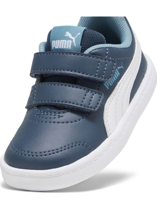 Courtflex v2 Kids Sneakers with Scratch Blue