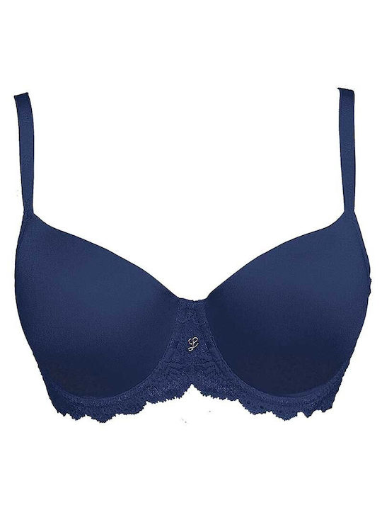 Leilieve Balconette Navy Μπλε Σουτιέν με Μπανέλες