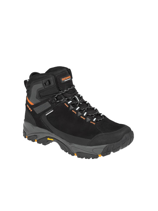 Bennon Hombre Men's Hiking Boots Waterproof Black