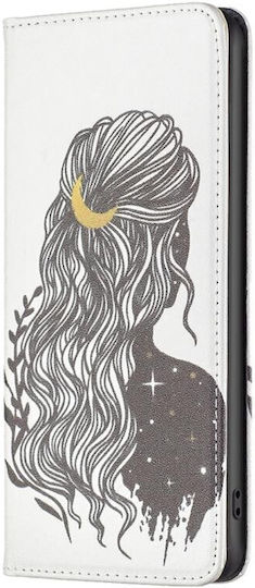 Colored Drawing Invisible Книга Кожа (XIAOMI REDMI 10 5G)