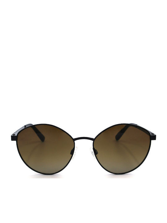 Missoni Women's Sunglasses with Black Metal Frame and Brown Gradient Lens MM670V 06