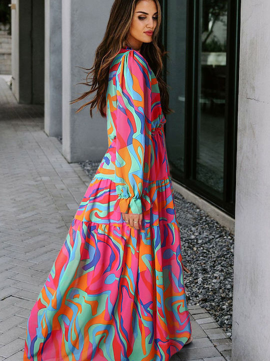 Amely Καλοκαιρινό Maxi Φόρεμα Floral