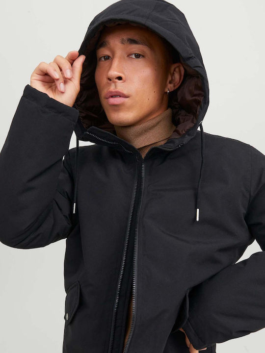 Winter Jacket Parka Black
