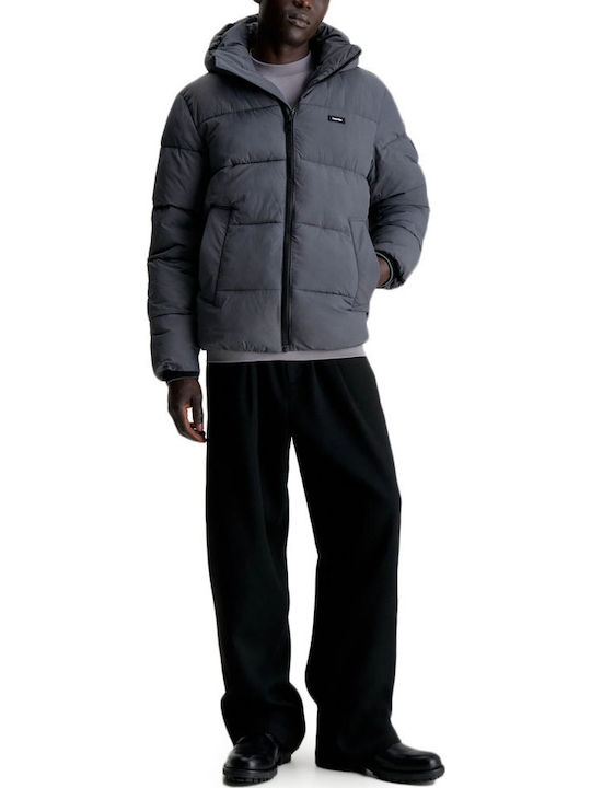 Winter Jacket Puffer Coffee.