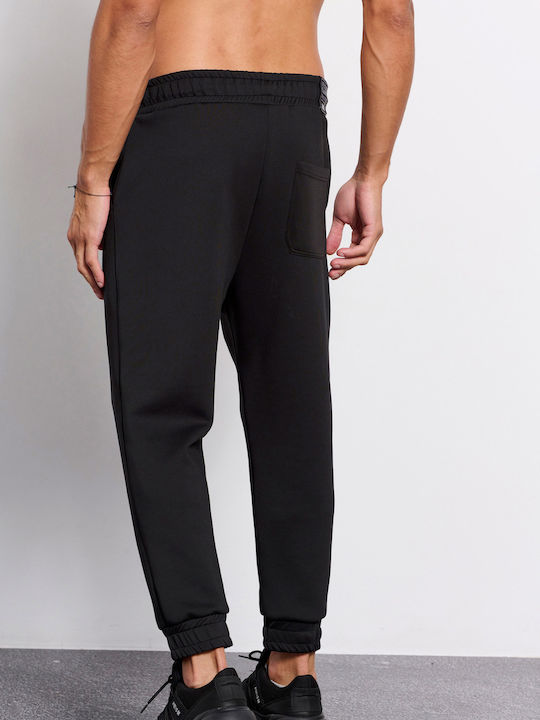 BodyTalk Sweatpants with Elastic Black