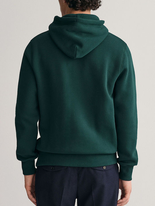Sweatshirt with Hood Green