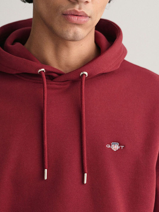 Sweatshirt with Hood Red