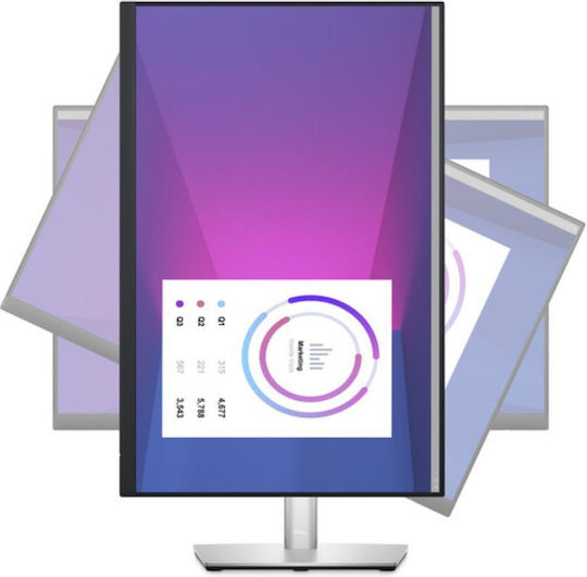 Dell P2423 IPS Monitor 24" FHD 1920x1200 με Χρόνο Απόκρισης 8ms GTG