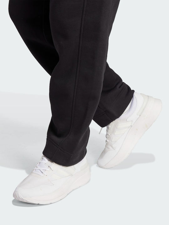 Damen Jogginghosen Fleece Schwarz