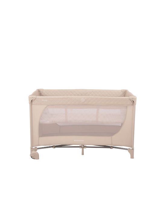 Kikka Boo Medley 2023 Laufstall 2 Ebenen mit Matratze Beige 65x125cm