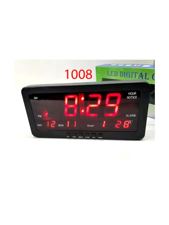 Tabletop Digital Clock with Alarm 1008