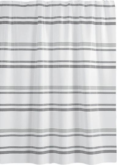 Ankor Κουρτίνα Μπάνιου 180x200 cm Γκρι