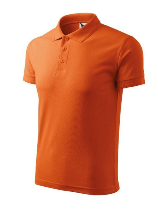 Malfini Men's Short Sleeve Promotional Blouse Orange