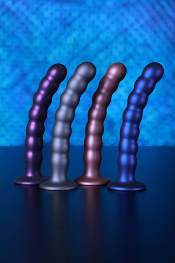 Shots Realistic Dildo with Scrotum and Suction Cup Grey 20.5cm