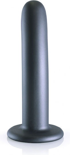 Shots Ρεαλιστικό Dildo με Όρχεις και Βεντούζα Γκρι 14.5cm