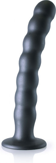 Shots Realistic Dildo with Scrotum and Suction Cup Grey 20.5cm