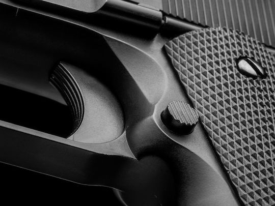 Asg Аеропистолет CO2 1911 US-C Black Откат 4.5мм