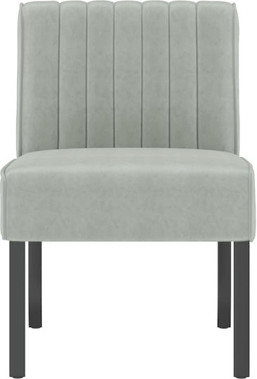 Sessel Samt Gray 48x64x72cm