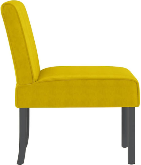 Armchair Yellow 48x64x72cm