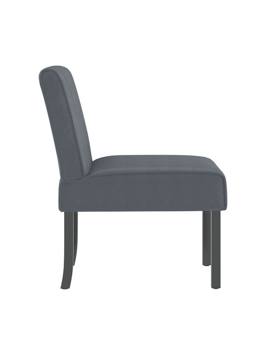 Sessel Samt Gray 48x64x72cm
