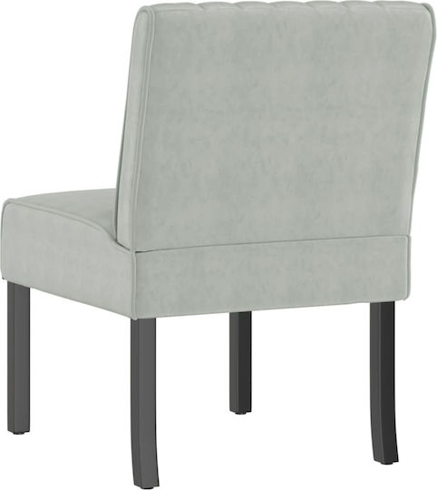 Sessel Samt Gray 48x64x72cm