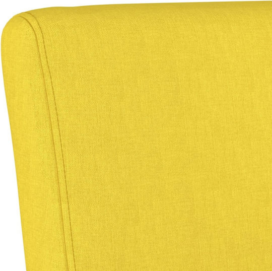 Armchair Yellow 48x64x72cm
