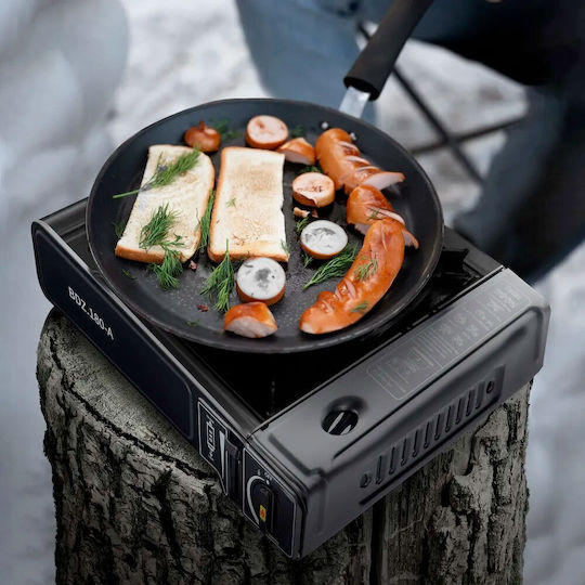 BDZ.180-A Countertop Gas Burner Single Black