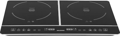 Severin DK 1031 Induction Countertop Double Burner Black