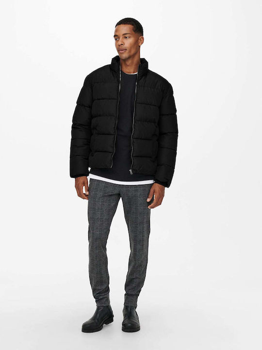 Winter Jacket Puffer Black