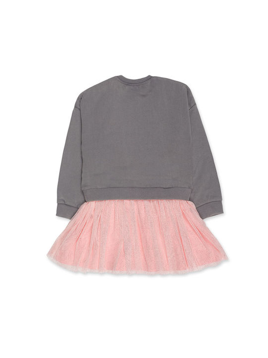 Tuc Tuc Sweatshirt Kids Dress Tulle Pink