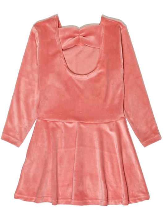 Action Sportswear Kids Dress Velvet Pink