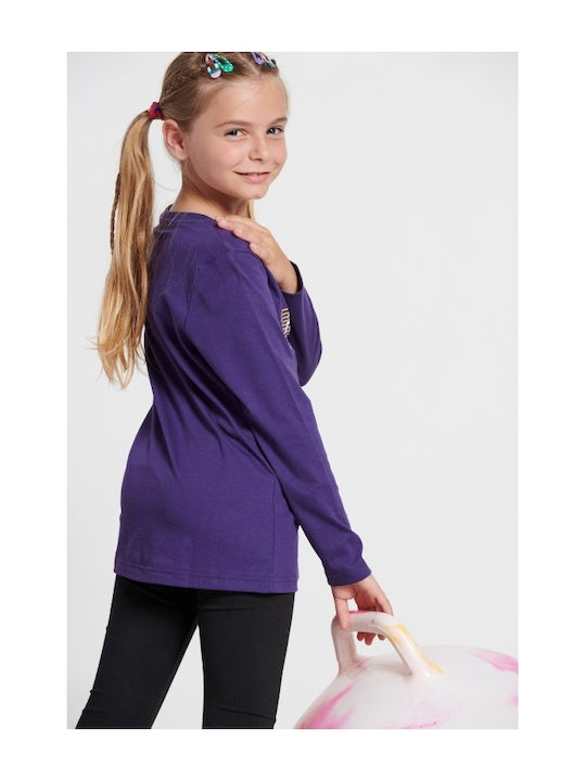 BodyTalk Kids' Blouse Long Sleeve Purple