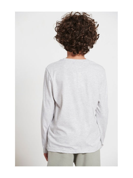 BodyTalk Kids Blouse Long Sleeve Gray