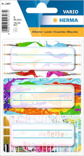 Herma Brushes Ετικέτες Τετραδίων 7.6x3.5cm 9τμχ