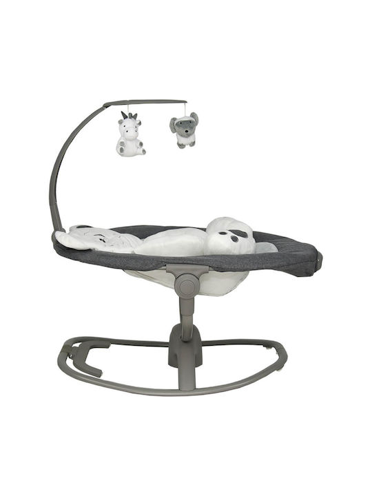 Bebe Stars Electric Baby Relax Imagine with Music and Vibration Gray for Child up to 12kg