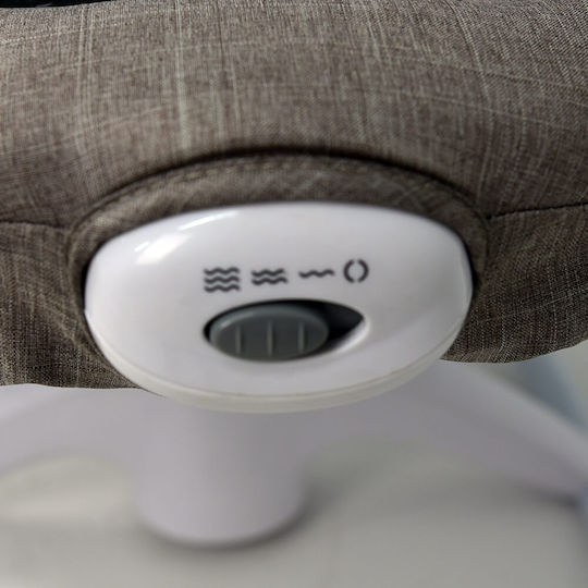 Bebe Stars Ηλεκτρικό Relax Μωρού Κούνια Imagine με Μουσική και Δόνηση Καφέ για Παιδί έως 12kg