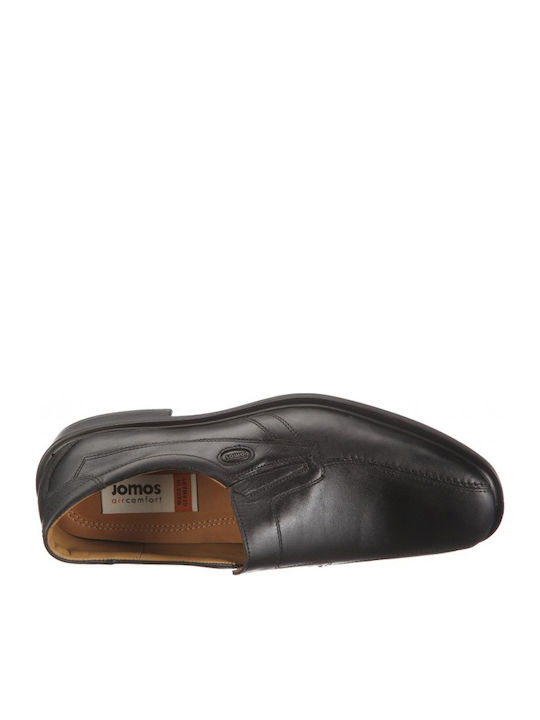 Leder Herren Freizeitschuhe Anatomisch Schwarz