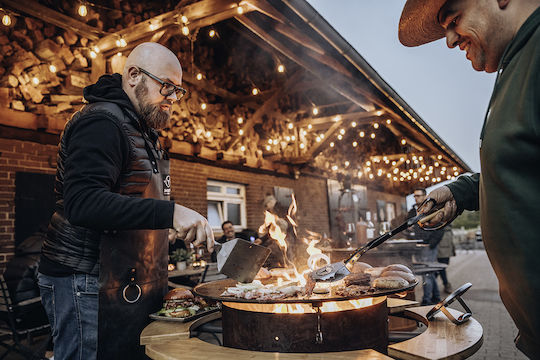 Moesta BBQ Spatel zum Kochen Rostfreier Stahl