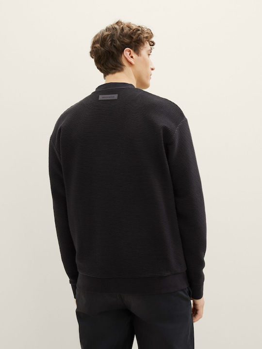 Tom Tailor Men's Sweatshirt Black