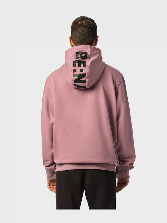 Sweatshirt mit Kapuze Rosa