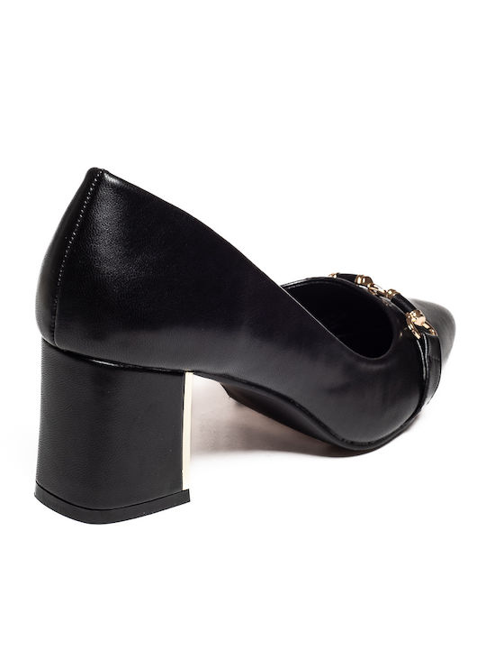 Pointed Toe Black Heels