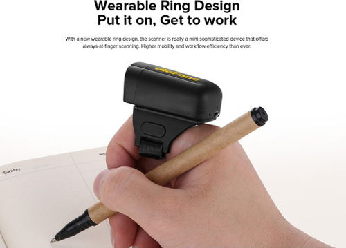 Ulefone Uscan Rs1 Ring Scanner Wireless with 2D and QR Barcode Reading Capability