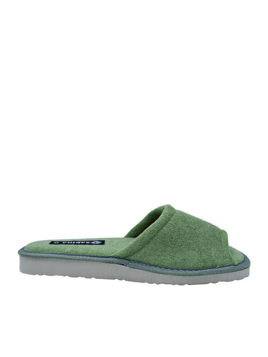 Terry Winter Women's Slippers Green