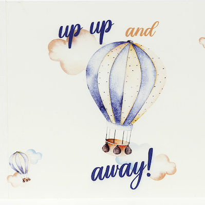 Ζήβας Guest Book with Hot Air Balloon Theme