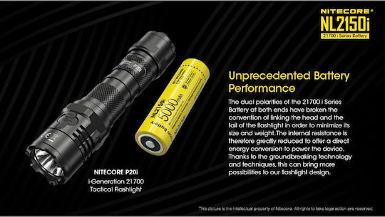 NiteCore NL2150i Baterie Reîncărcabilă 21700 Li-ion 5000mAh 3.6V 1buc