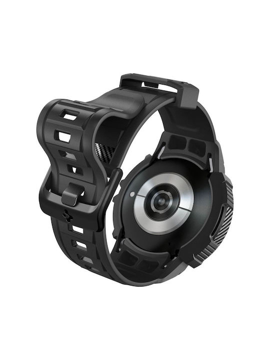 Spigen RUGGED ARMOR ”PRO” Silikonhülle in Schwarz Farbe für