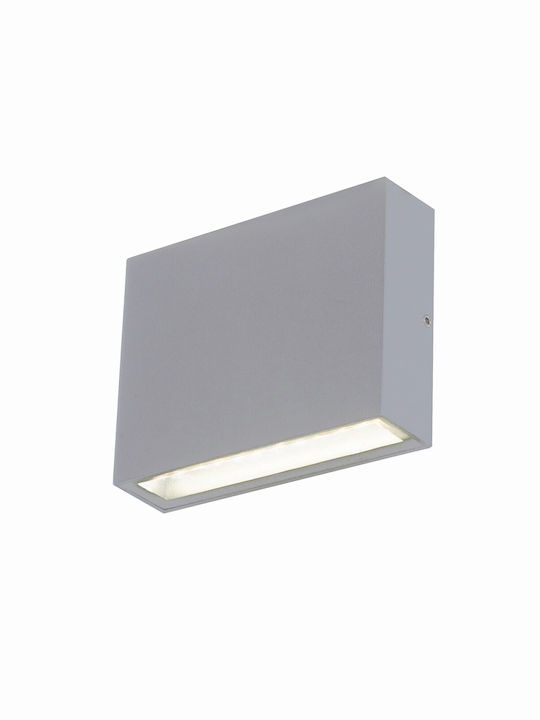 Fos me Wall-Mounted Outdoor Ceiling Light LED IP54 3W with Warm White Light Double Beam